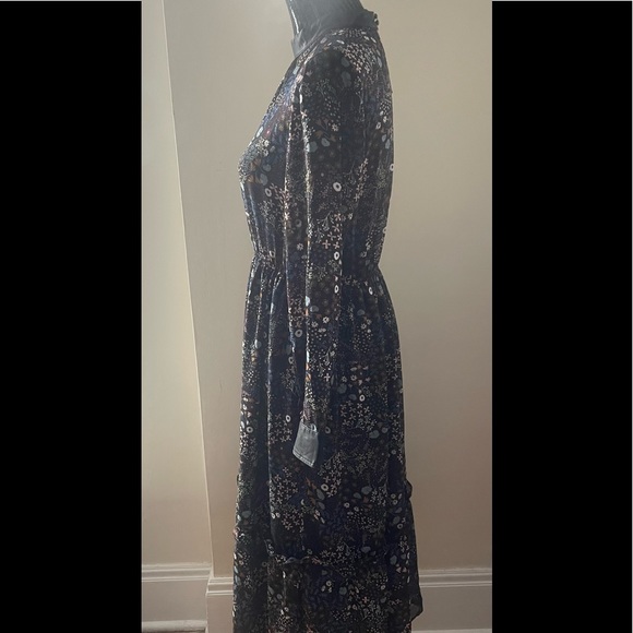 Molly Bracken Long Floral Print Prairie Dress Size S/M - Picture 5 of 16